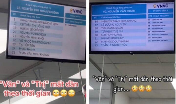 9X là thế hệ cuối cùng đặt tên gọi kiểu nam Văn nữ Thị
