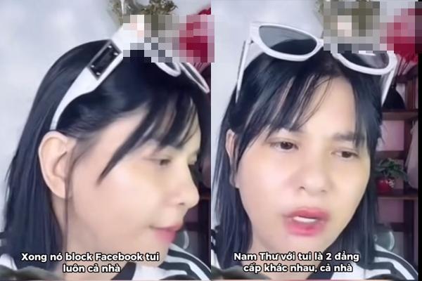 Cát Phượng ngỡ ngàng, ngơ ngác vì bị Nam Thư block khi nhắn tin đề nghị lên tiếng về tin đồn giật chồng-1
