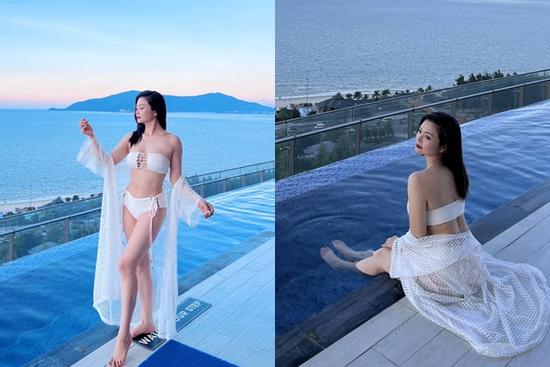 Nữ diễn viên 'Phía Trước Là Bầu Trời' gây bất ngờ khi diện bikini táo bạo