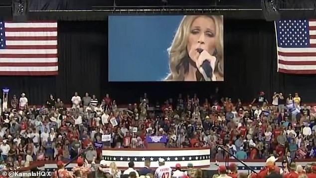 Celine Dion chỉ trích ông Trump