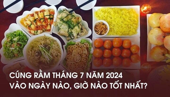 Cúng rằm tháng 7 năm 2024 vào ngày nào, giờ nào tốt nhất?-2