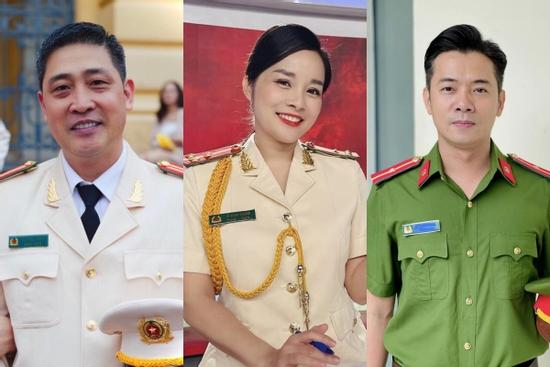 Điều ít biết về 7 diễn viên nổi tiếng là công an ngoài đời thực