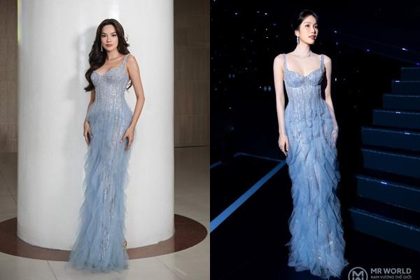 Á hậu Quốc tế khoe vòng eo nhỏ xíu-2