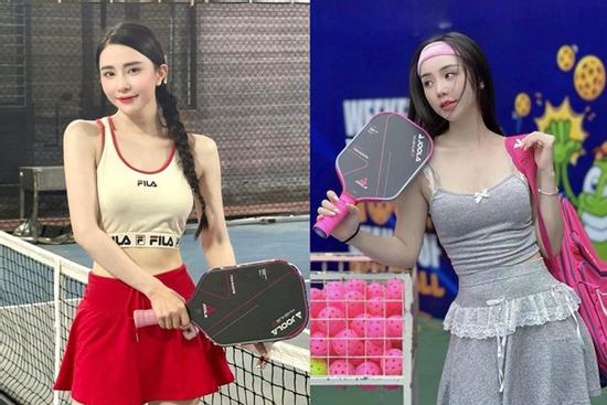 Mỹ nhân Việt khoe dáng trên sân pickleball