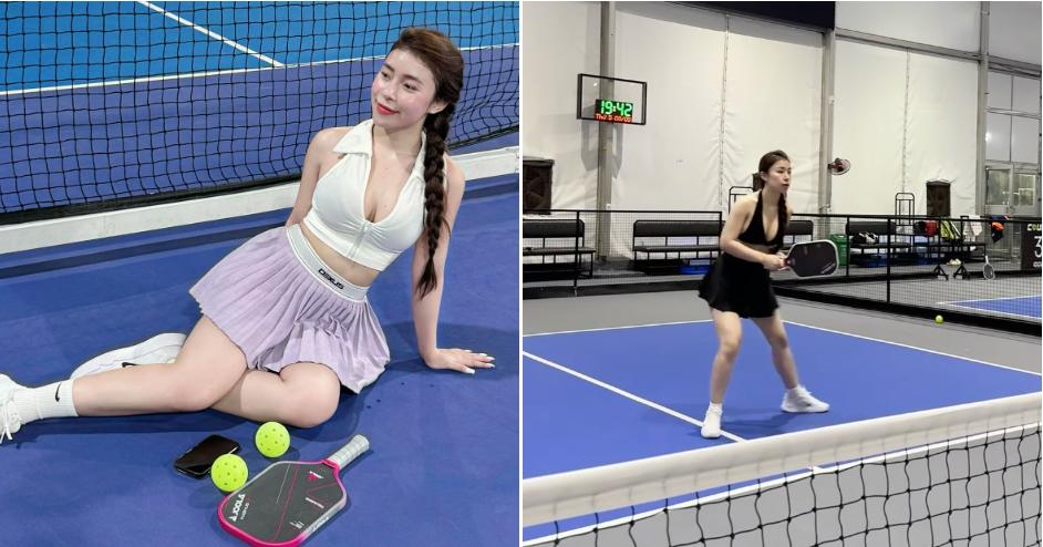 Mặc gì giữa tranh cãi chơi Pickleball chủ yếu khoe thân, làm màu-1