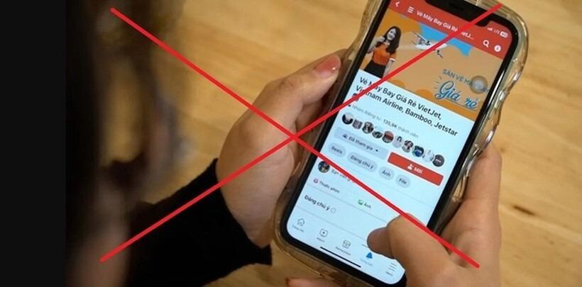 Cảnh báo hình thức lừa mua vé máy bay giá rẻ để chiếm đoạt tài sản-1