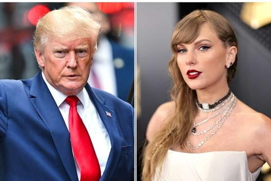 Ông Trump chia sẻ loạt ảnh Taylor Swift