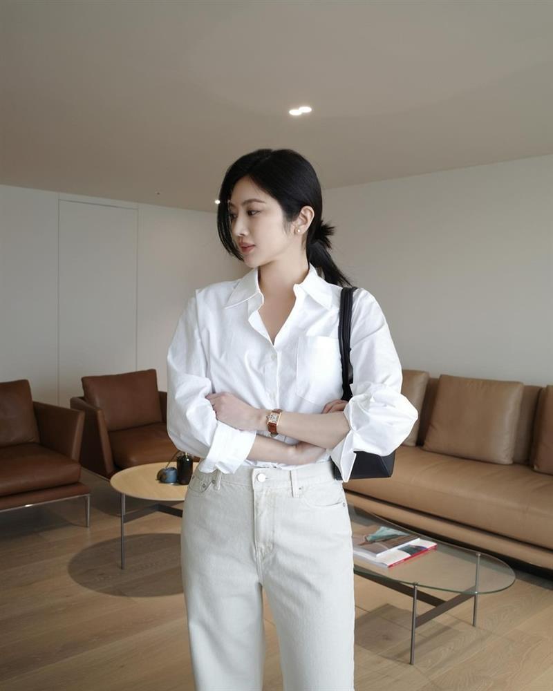 10 cách mặc đẹp với áo sơ mi tối giản trong mùa thu-7