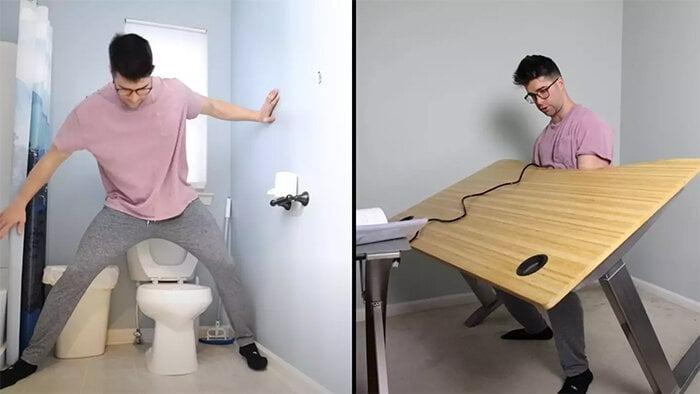 Điều gì xảy ra với Youtuber thực hiện thử thách không ngồi suốt 1 tuần?-2