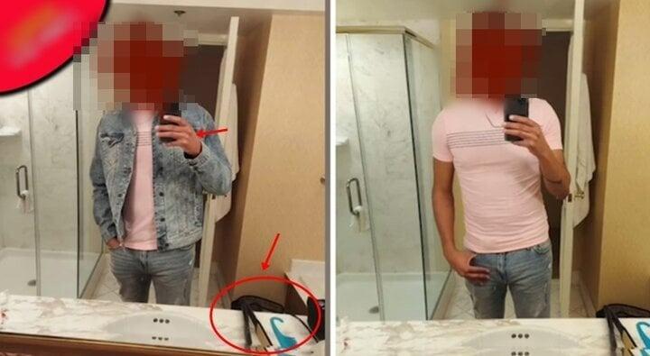 Chụp ảnh selfie dễ thương báo cáo vợ, nào ngờ vợ soi ra bằng chứng ngoại tình-1