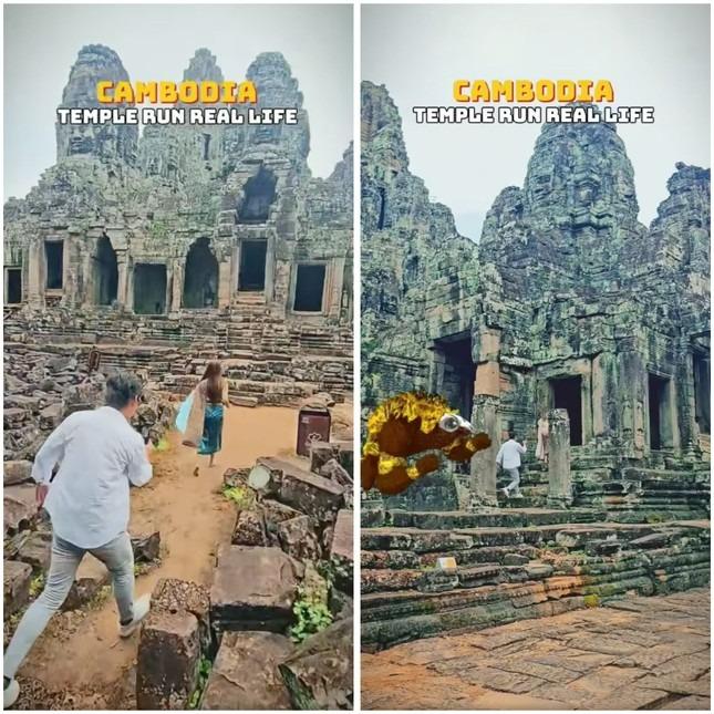 Trào lưu TikTok ‘chạy nước rút’ đe dọa đền thờ Angkor Wat của Campuchia-2