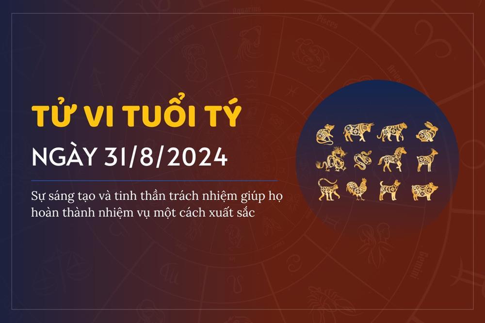 Tử vi 12 con giáp thứ 7 ngày 31/8/2024: Tỵ sai sót, Mùi chuyên nghiệp-1