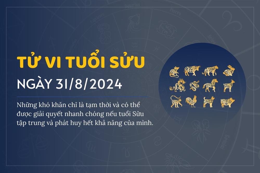 Tử vi 12 con giáp thứ 7 ngày 31/8/2024: Tỵ sai sót, Mùi chuyên nghiệp-2