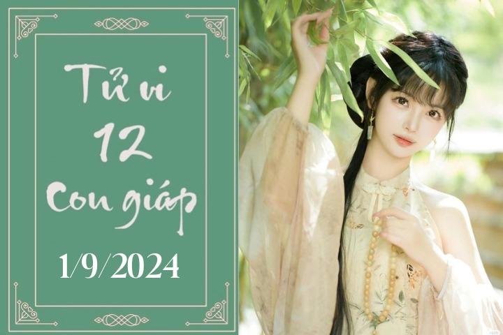 Tử vi 12 con giáp hôm nay ngày 1/9/2024: Tỵ phát triển, Hợi khó khăn-1