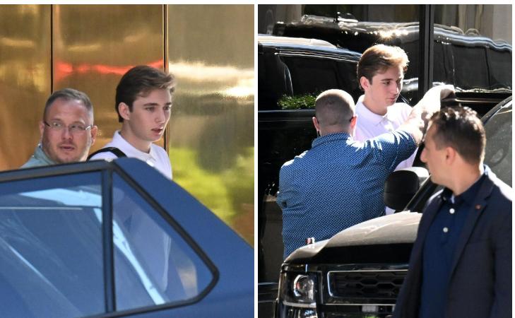 Barron Trump khiến những người xung quanh lu mờ-2
