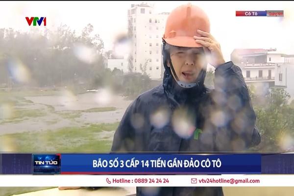 BTV Quỳnh Hoa VTV đắm mình 7 tiếng trong bão Yagi, khán giả hết lời ngợi khen-6