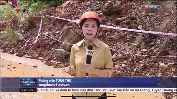Đời thường dung dị của nữ phóng viên VTV dũng cảm tác nghiệp giữa siêu bão Yagi-5