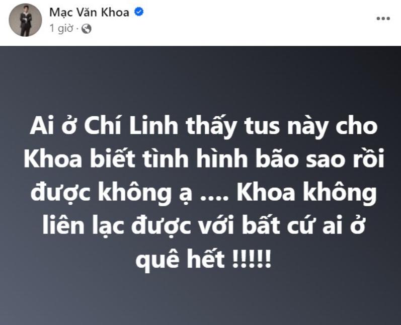 Sao Việt thiệt hại vì siêu bão Yagi: Chồng cũ Thanh Lam oằn mình giữ cửa kính, Mạc Văn Khoa không liên lạc được với người thân-6