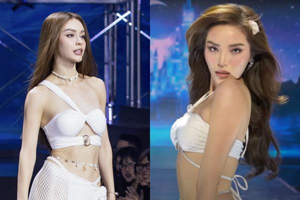 Sạn trong đêm trình diễn áo tắm của Miss Universe Vietnam-2