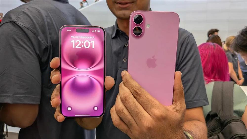 iPhone 16 hồng cánh sen gây choáng: Team mê màu hồng khóc 1 dòng sông-2