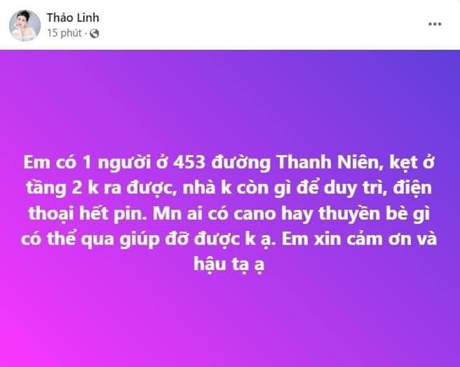 Nhói lòng lời cầu cứu của người thân trong vùng lụt sau bão Yagi-3