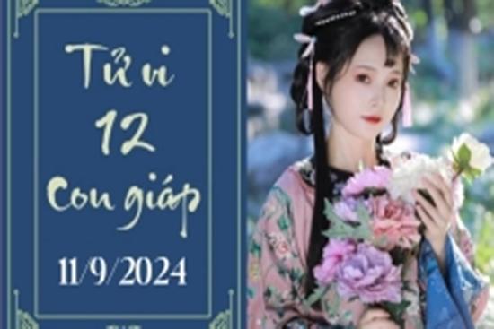 Tử vi 12 con giáp hôm nay ngày 11/9/2024: Tỵ thuận lợi, Ngọ may mắn