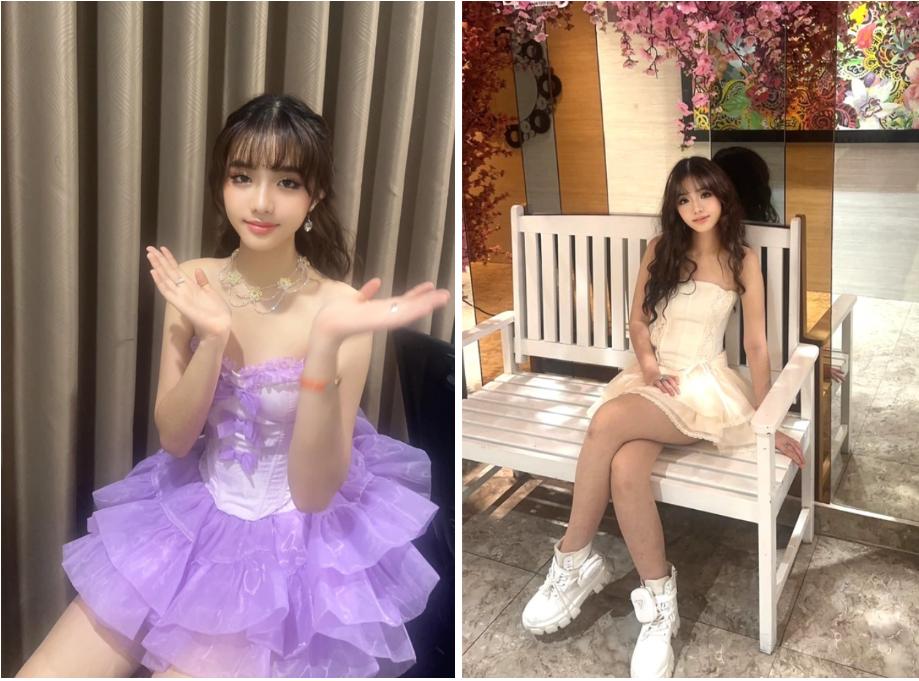 Con gái nuôi Bằng Kiều: 14 tuổi đã cao hơn 1m7, visual tựa tiểu thư nhà tài phiệt, không dựa hơi bố nuôi để nổi tiếng-6