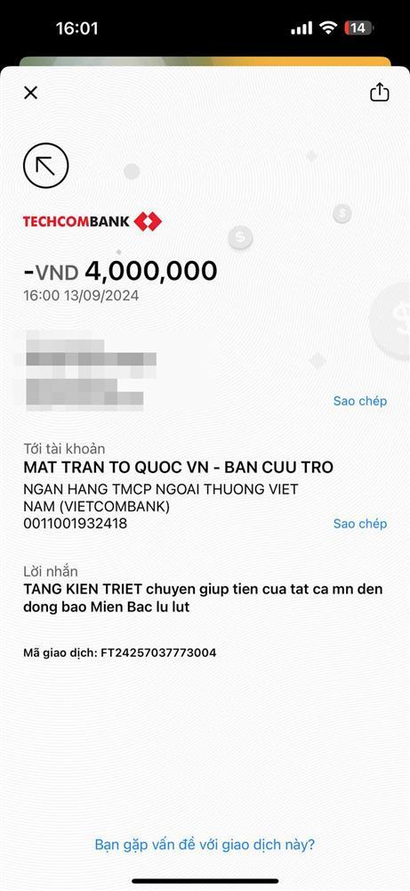 Chàng trai chuyển nhầm tiền nhận bão ‘like’ sau sao kê của MTTQ Việt Nam-3