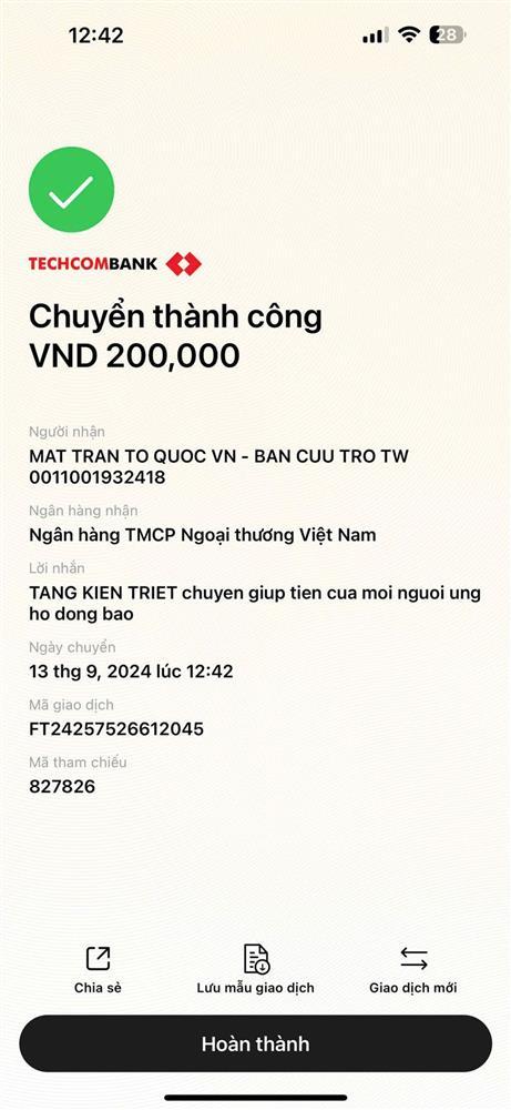 Chàng trai chuyển nhầm tiền nhận bão ‘like’ sau sao kê của MTTQ Việt Nam-4