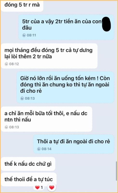 Nhà 4 người, chồng lương 30 triệu nhưng chỉ đưa cho vợ 5 triệu lo ăn uống: CĐM bức xúc thế này là ở ghép chứ vợ chồng gì?!-2