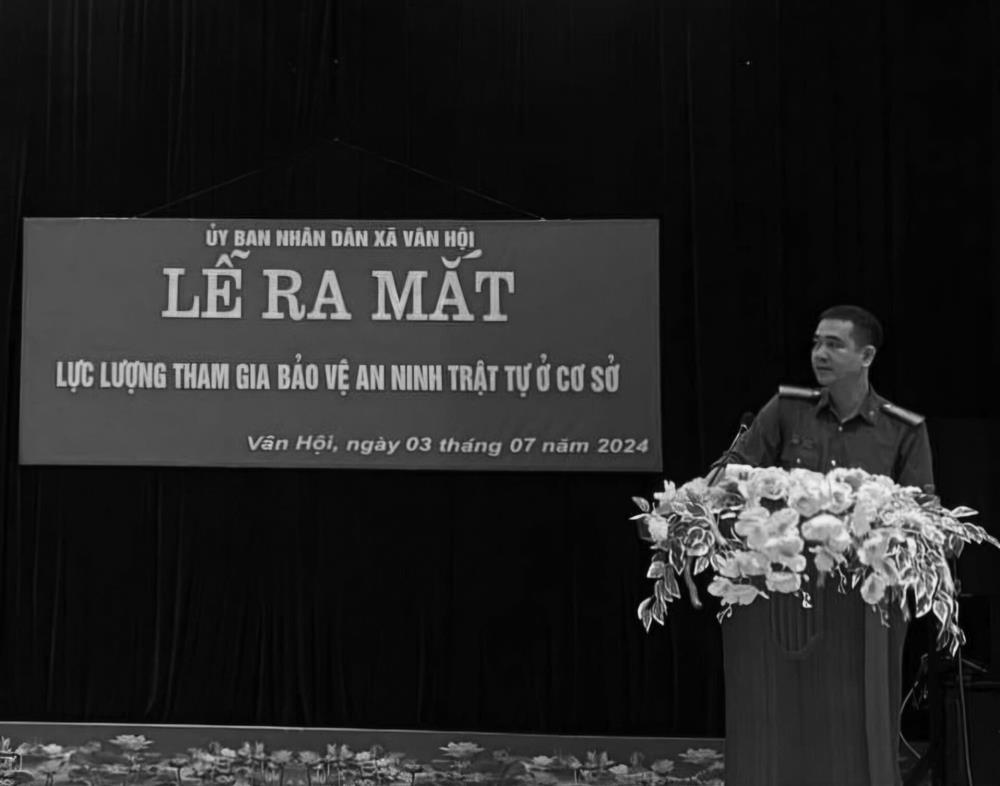 Trưởng Công an xã ở Yên Bái tử vong khi trực khắc phục hậu quả bão lũ-1