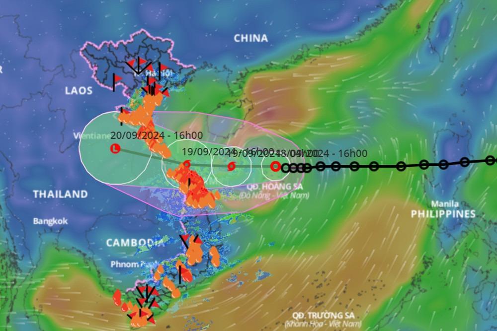 Xuất hiện tin giả bão số 4 đã vào miền Trung, Trung tâm khí tượng cảnh báo khẩn-1