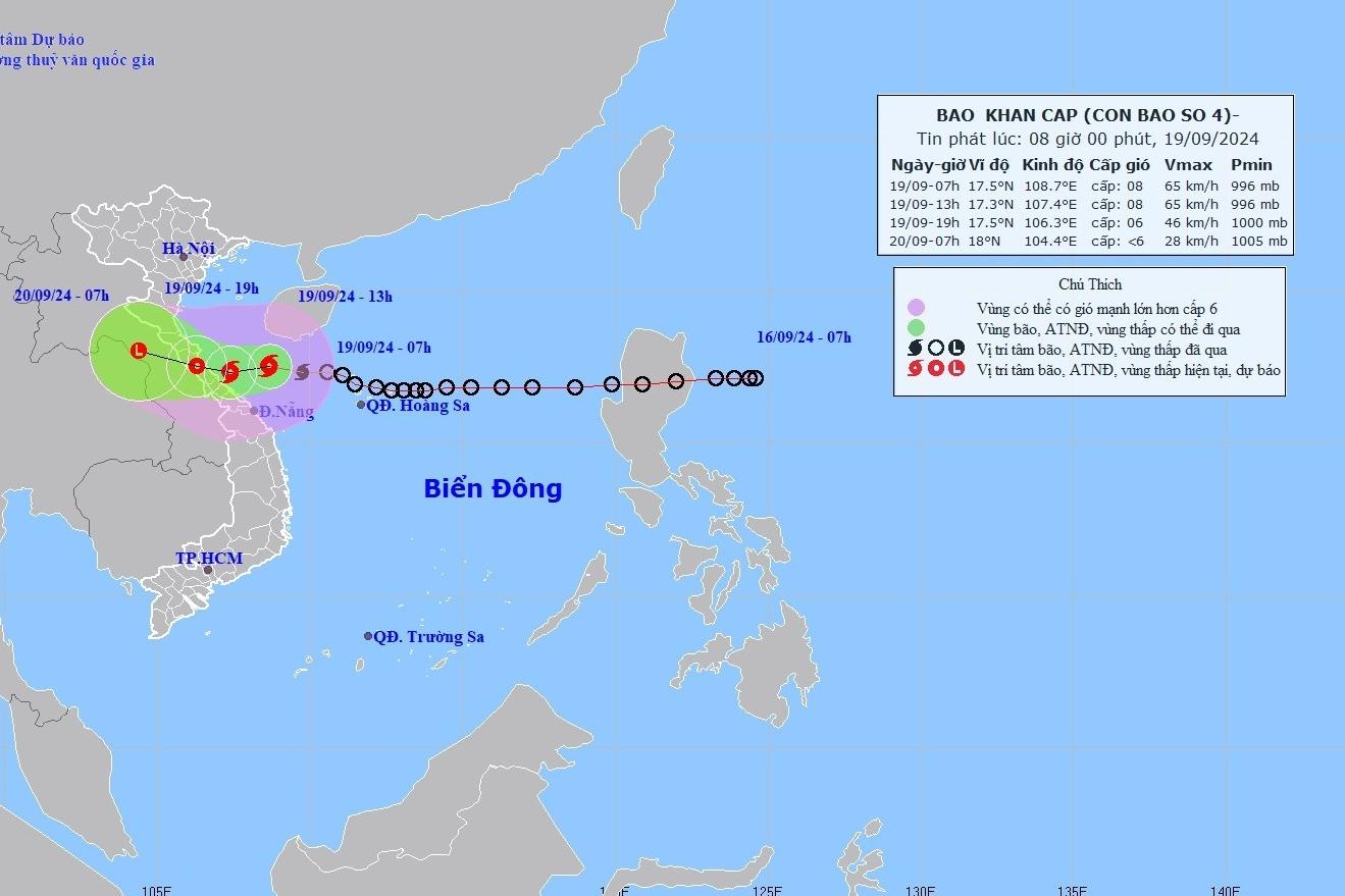 Bão số 4 áp sát bờ, Quảng Trị di dời khẩn cấp các hộ dân-6