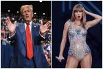 Người Mỹ thích ông Trump hơn Taylor Swift