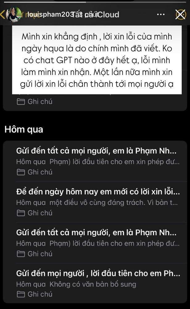 Louis Phạm đáp trả dân mạng nhưng vội vàng xoá đi-2