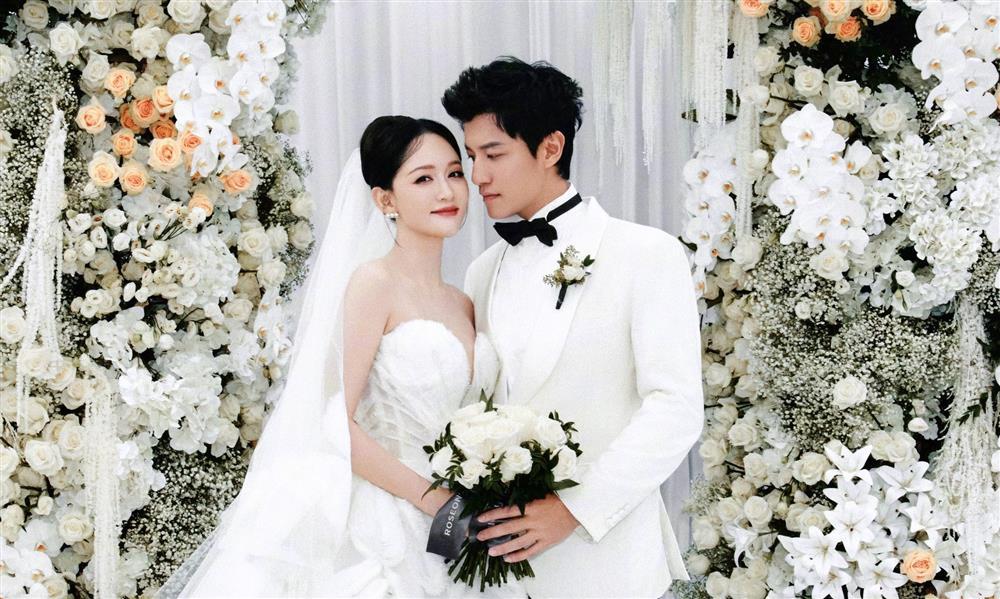 Trần Kiều Ân rạng ngời trong lễ cưới-2