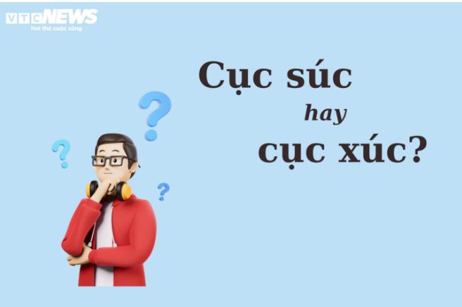 90% người dùng sai chính tả: Cục súc hay cục xúc?-1