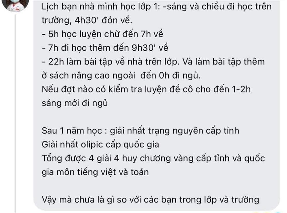 Vừa vào lớp 1, nhiều trẻ ‘vắt chân lên cổ’ học 9-10 tiếng/ngày-1