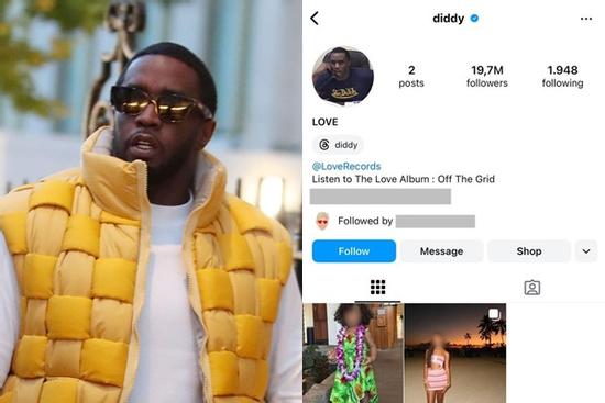 Diddy có động thái khó hiểu trên trang cá nhân gần 20 triệu người theo dõi