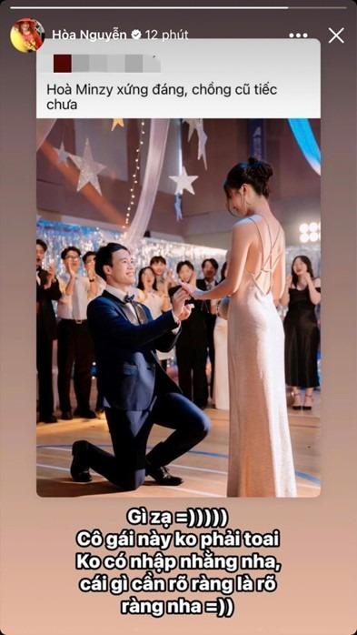 Hòa Minzy có phản ứng gì trước màn quỳ gối trao nhẫn của Văn Toàn?-3