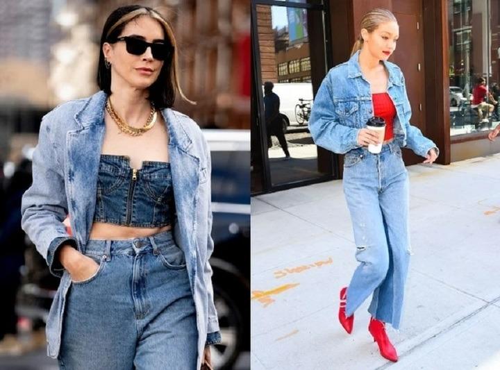 Mùa thu này quý cô sẽ thêm cá tính với loạt bản phối denim on denim cực chất-4