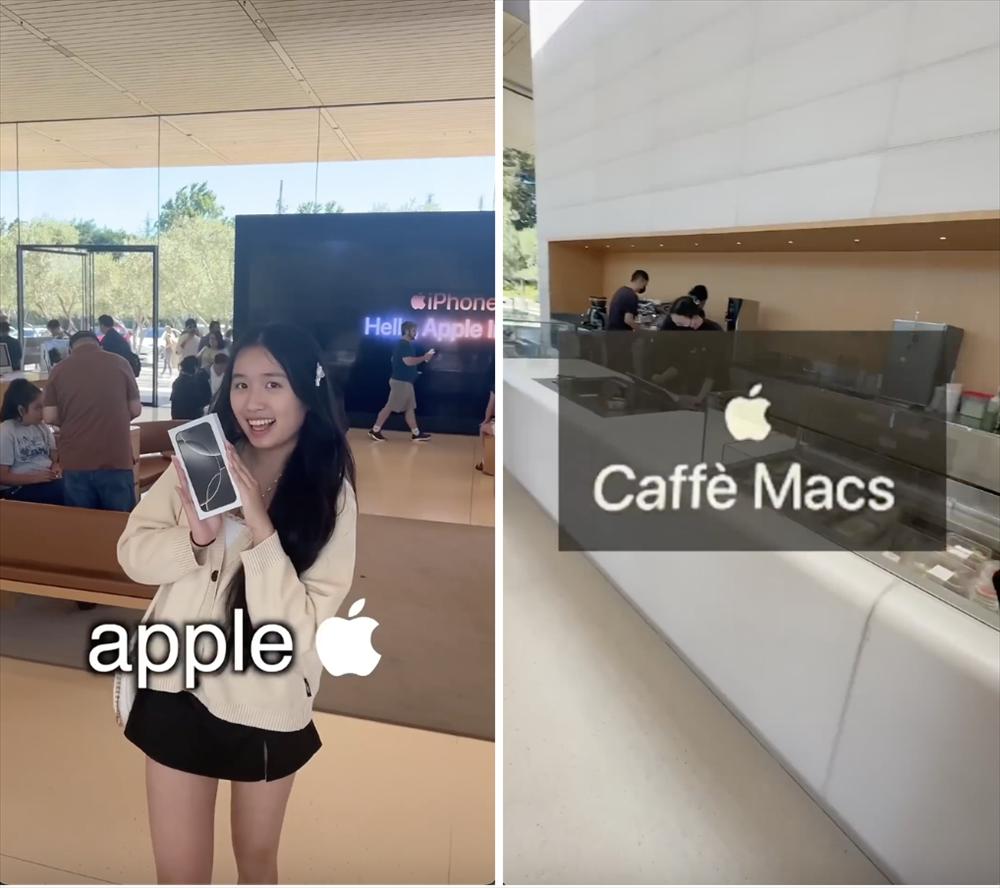 Jenny Huỳnh khoe đồ uống ở quán cà phê đầu tiên của Apple, dân mạng thất vọng vì giá cao mà hình ảnh và thực tế khác xa-1