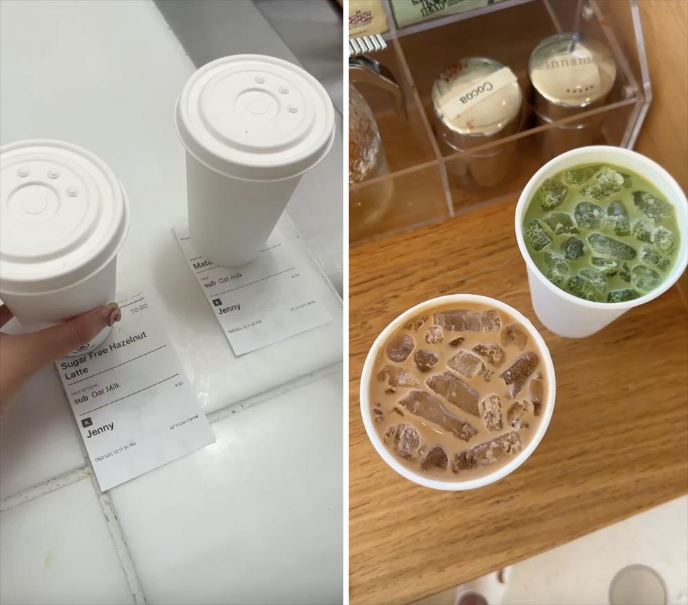 Jenny Huỳnh khoe đồ uống ở quán cà phê đầu tiên của Apple, dân mạng thất vọng vì giá cao mà hình ảnh và thực tế khác xa-4