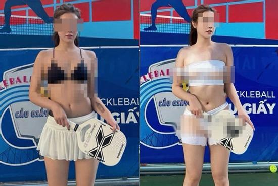 Bị chỉ trích vì mặc đồ phản cảm chơi pickleball, cô gái Nam Định lên tiếng