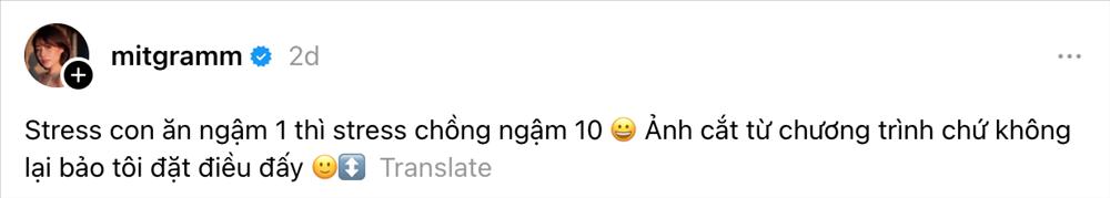 Vợ Rhymastic than thở thói quen xấu khi ăn cơm của chồng, anh tài Hà Lê cũng xác nhận-1