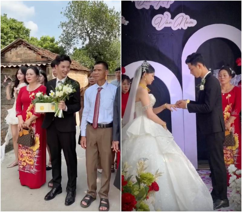 Quế Anh khoe vàng cưới trĩu cổ, mẹ chồng khóc còn nhiều hơn con dâu-4