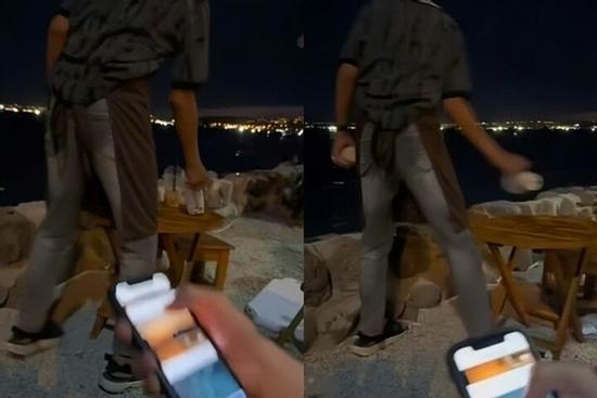 Chủ quán cà phê lên tiếng vụ nhân viên ném rác xuống biển Phan Thiết gây phẫn nộ