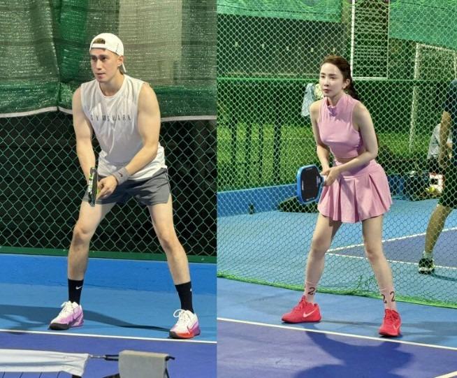 Bị tóm dính ở sân pickleball: Quỳnh Nga - Việt Anh im lặng; Gil Lê - Xoài Non công khai luôn-1