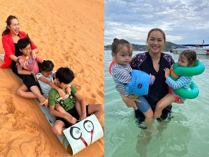 Á hậu Việt kết hôn ở tuổi 38: Mẹ đơn thân nuôi 5 con, dư dả nhờ bán hàng online-6