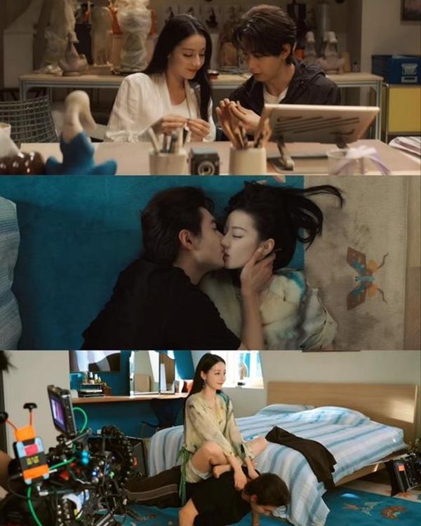 Địch Lệ Nhiệt Ba hiếm hoi được khen diễn xuất, hé lộ cảnh nóng với bạn trai kém 4 tuổi trong phim mới-3